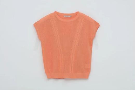 春夏 圆领塌肩无袖女套衫 SJS18W020N 商品图8