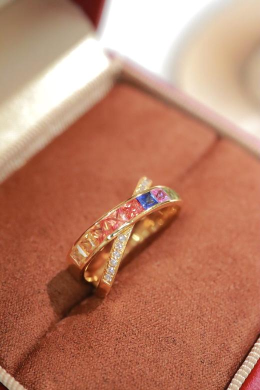 1.38ct 蓝宝石戒指 商品图4