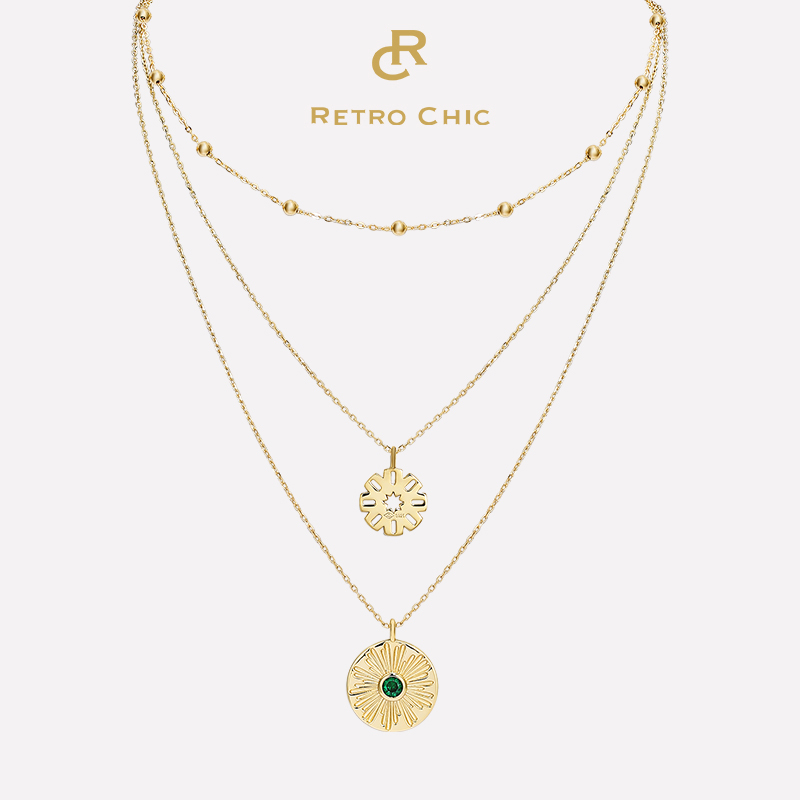 Shadow影系列｜叠戴三跨项链