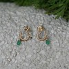 SpoiledBrat Jewelry新年礼物 幸运马蹄 彩色宝石小耳钉 商品缩略图1