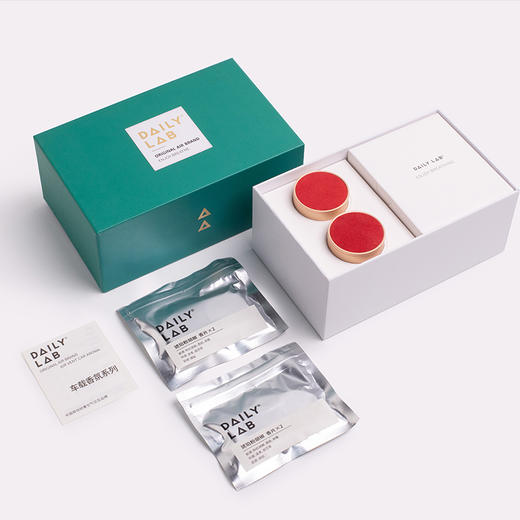 DAILY LAB 360车载香氛Alcantara皮革特别款礼盒车内出风口用 商品图9