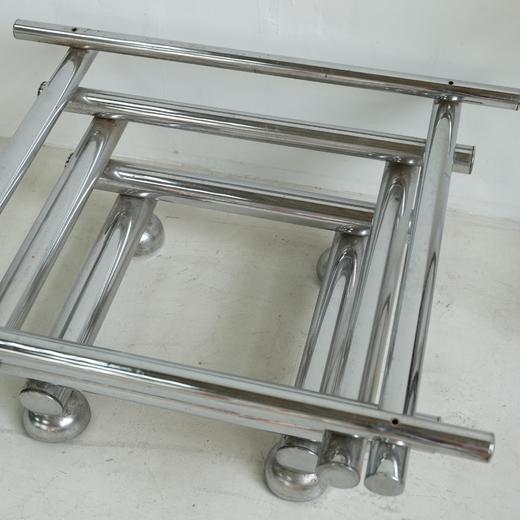 1970s意大利Cassina不锈钢管茶几底座A0221 商品图5