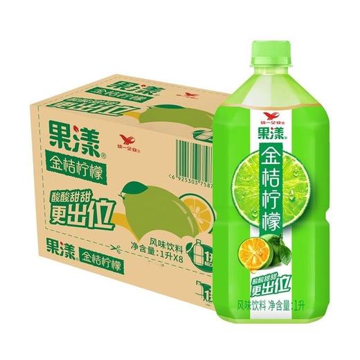 统一金桔柠檬风味饮料1L*8瓶 商品图0
