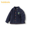 巴拉巴拉童装儿童2024年新款春秋装抗静电摇粒绒外套男童女童衬衫 商品缩略图4