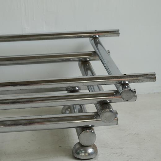 1970s意大利Cassina不锈钢管茶几底座A0221 商品图1