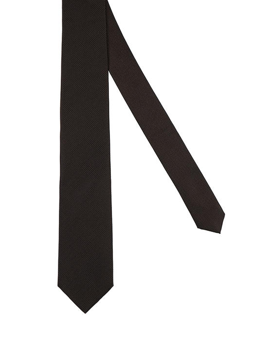 callisto咖啡色桑蚕丝领带 商品图1