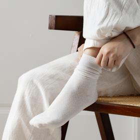 菜菜家亚麻轻氧袜|船袜/筒袜，舒爽透气，吸湿不闷脚，男女款都有