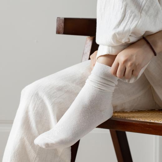 菜菜家亚麻轻氧袜|船袜/筒袜，舒爽透气，吸湿不闷脚，男女款都有 商品图0