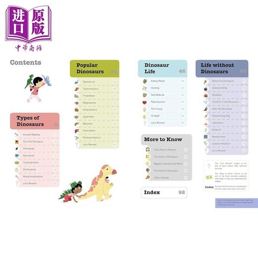 【中商原版】Do You Know你知道吗 科普读物 英文原版进口儿童科学绘本 知识科普7岁以上 Earth and Nature地球与自然生物恐龙 商品图4
