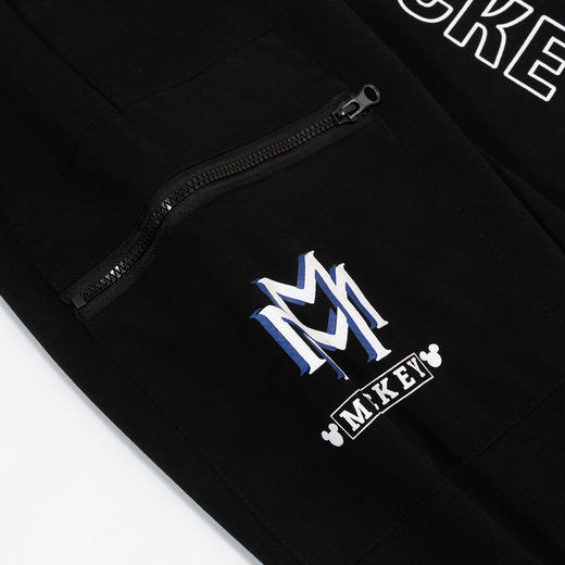 迪士尼童装男童裤子2024夏季新款透气防蚊裤儿童束脚休闲薄款长裤ZD3DK005 商品图8