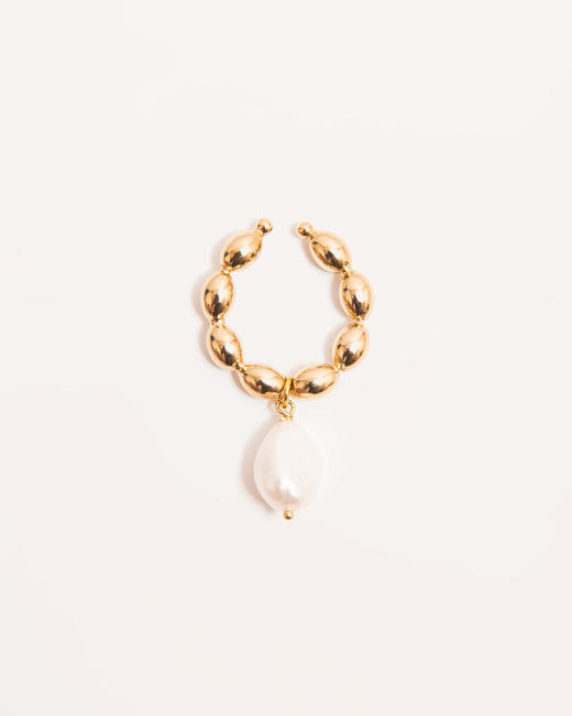 Chabaux Bold 系列珍珠装饰耳挂（S/M尺码可选）（单个） 商品图4