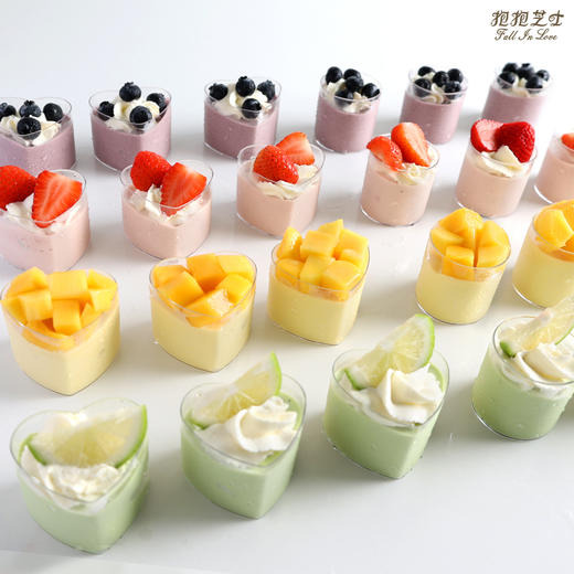 午後の時間--英式下午茶芝士杯（ 4种口味/24杯/24个勺子)放蛋糕的三层架子免费送噢~ 商品图6