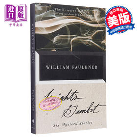 预售 【中商原版】马弃兵 修复版 威廉福克纳 Knights Gambit:The Restored Edition 英文原版 William Faulkner 经典名著