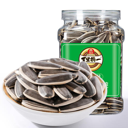 旭东原味葵瓜子新货葵花籽百里挑一熟瓜子罐装大颗粒休闲零食 商品图5