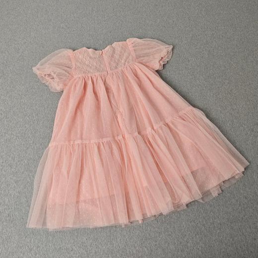 413-童圆领短袖连衣裙 商品图1