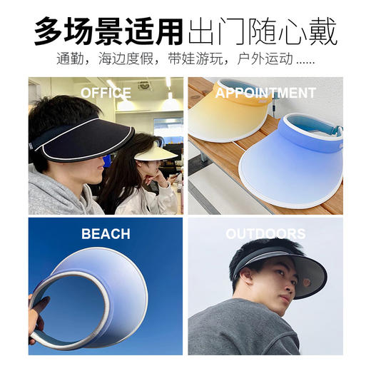 ChrissieMorris 颗里 云空系列 防晒帽（YW） 商品图5