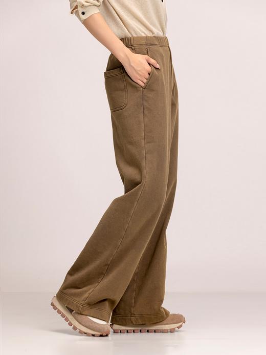 XIAOYU|洗旧感针织裤加长版243KZ107 商品图1