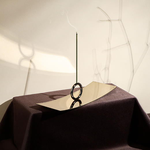 DAILY LAB 原创设计轻奢国潮时辰系列一刻香插轻奢饰品家居香薰香座线香创意摆件 商品图8