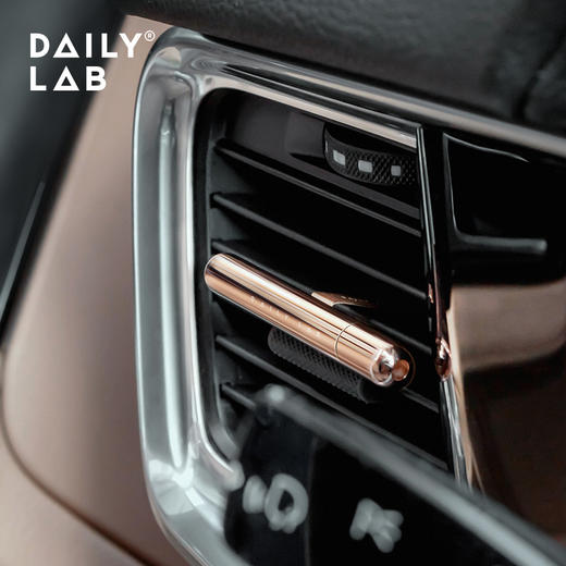 DAILY LAB 小金条车载香氛出风口汽车持久车内摆件用品 通用夹片式出风口 商品图1