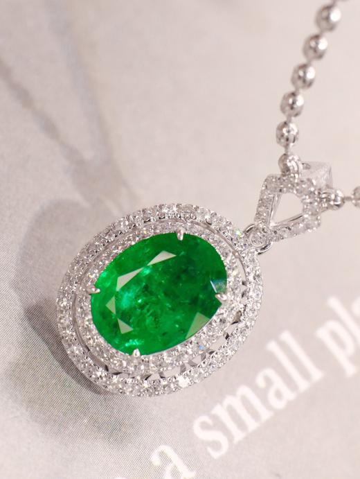 2.38ct 祖母绿吊坠 商品图4