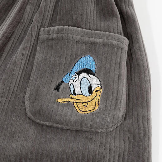 【商城同款】迪士尼童装儿童裤子秋冬男童长裤天鹅绒保暖宝宝休闲裤ZD3DK019 商品图8