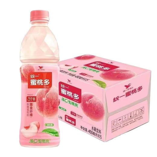 统一蜜桃多450ml*15瓶 商品图0