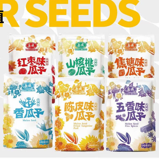 【8.9元/袋】岳城瓜子500g 商品图0