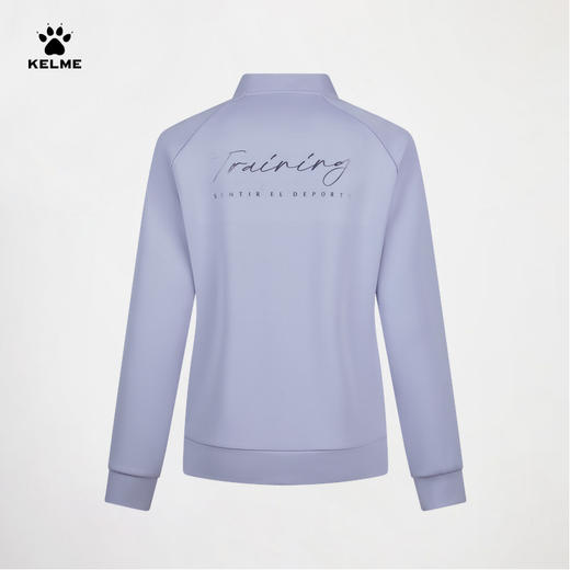 卡尔美秋季新款乘风燃跑系列女士针织外套（立领） 商品图2