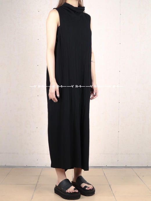 Y's｜褶皱无袖连衣裙 商品图1
