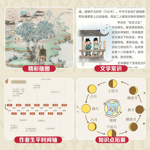 【精装】跟着课本学古文  第1辑+第2辑（套装 全8册） 商品图8