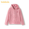 巴拉巴拉女童外套新款秋装中大童短款运动连帽条纹儿童上衣潮 商品缩略图4