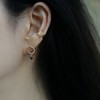 SpoiledBrat Jewelry新年礼物 幸运马蹄 彩色宝石小耳钉 商品缩略图4