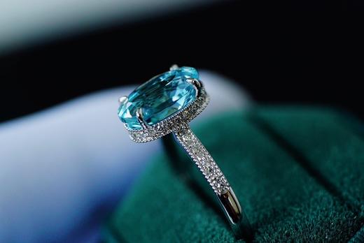 2.4ct 海蓝宝戒指 商品图4