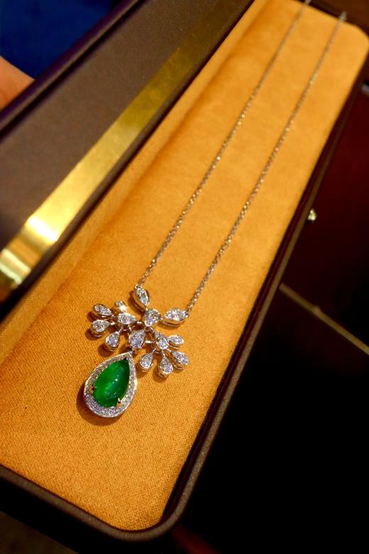 2.55ct 祖母绿项链 商品图1