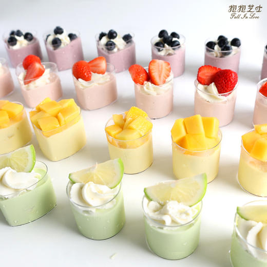 午後の時間--英式下午茶芝士杯（ 4种口味/24杯/24个勺子)放蛋糕的三层架子免费送噢~ 商品图7