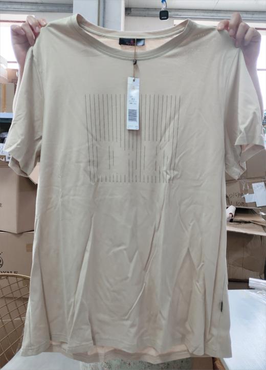 夏季柔软纯棉家居服男士套头短袖短裤睡衣JJT9723 商品图0