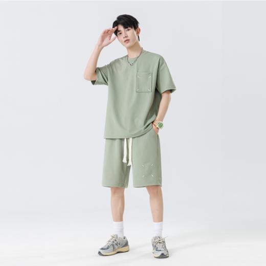 ❤️【罗蒙极简风休闲套装2592款】🍒1、精选面料柔软舒适，透气性好，同时不失挺阔感🍂 商品图4