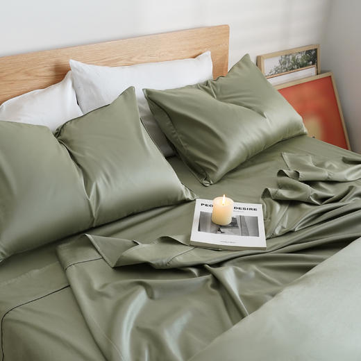 120S长绒棉纯色四件套 床单款/床笠款 商品图3