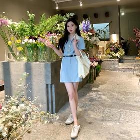 金蘑菇菇 coco香榭丽/天丝超薄夏日凉爽空调感连衣裙/裤气质夏季