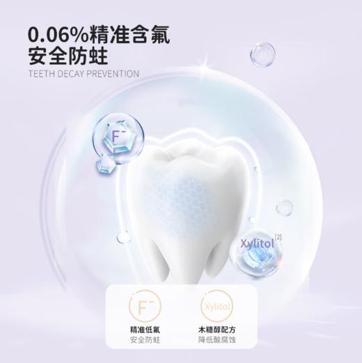 舒客宝贝2-12岁儿童成长牙膏60g（草莓味/鲜橙味）-1686 商品图3