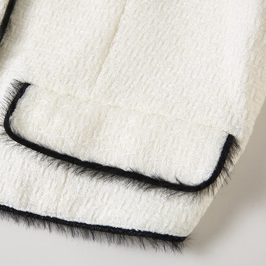 VIMAGE纬漫纪千金气质香风短款通勤外套秋季新款V2203836 商品图3