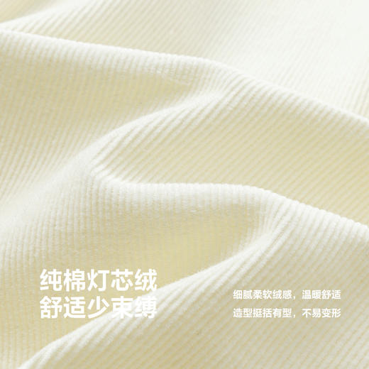 迷你巴拉男童纯棉灯芯绒秋新品复古长袖衬衫 商品图3