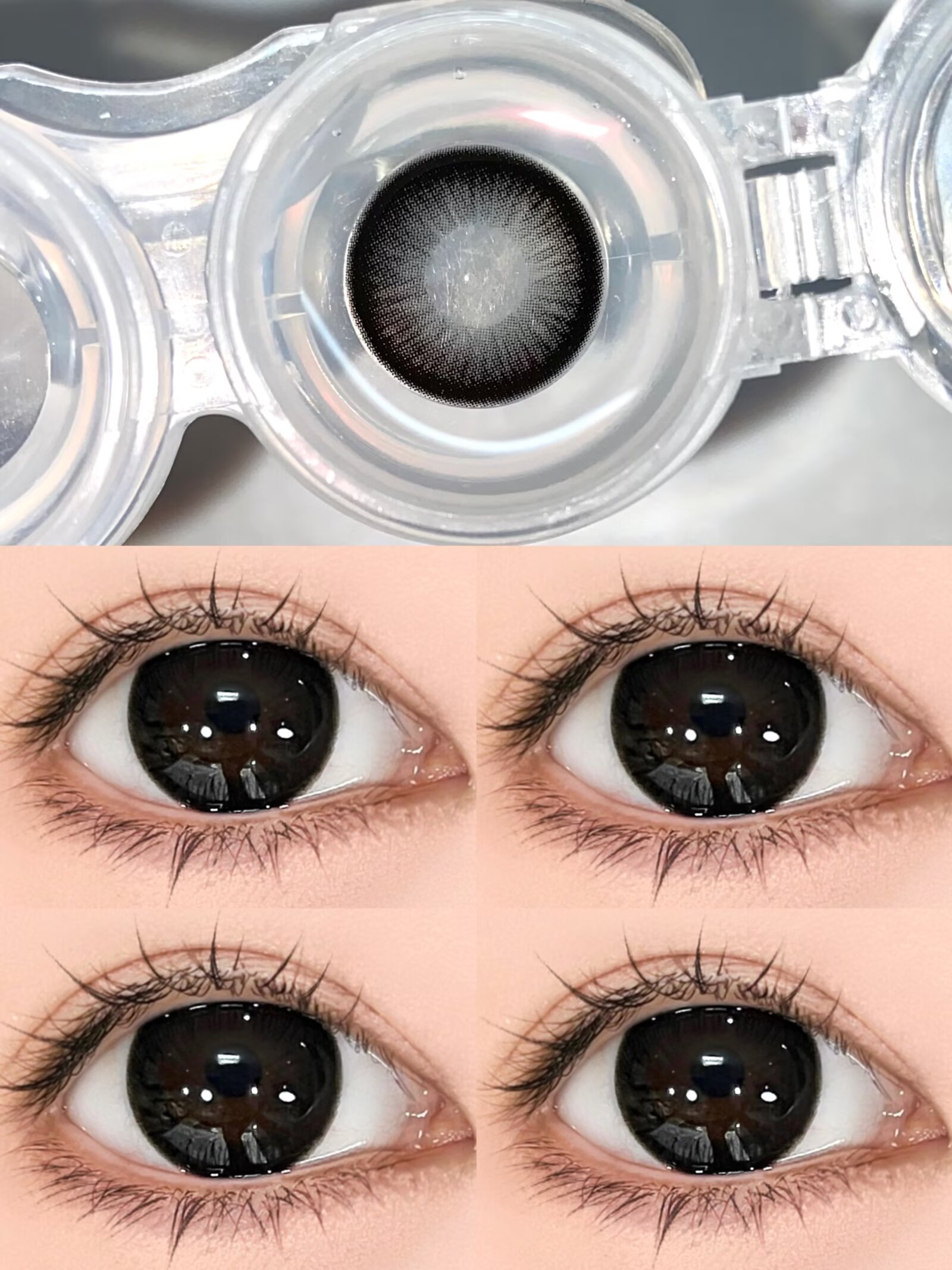 GUGUCON半年抛美瞳 球球黑 14.5mm