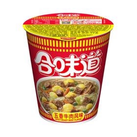 日清合味道五香牛肉风味77g*12桶