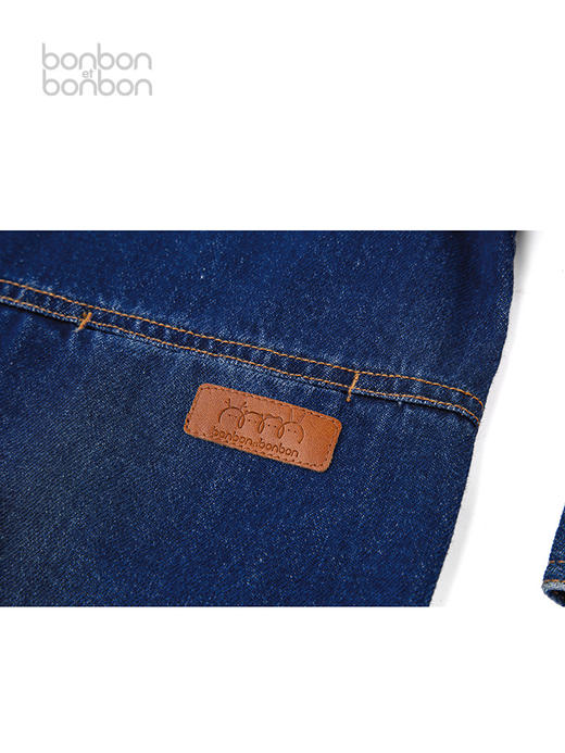 无领牛仔外套 商品图4