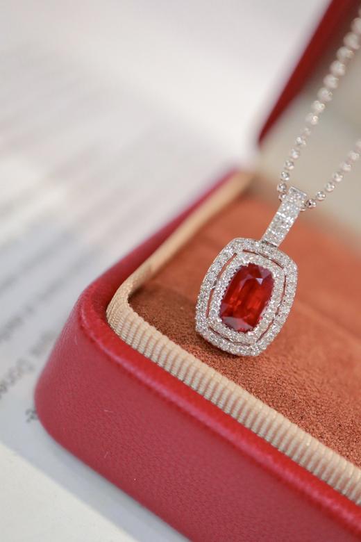1.11ct 红宝石吊坠 商品图0