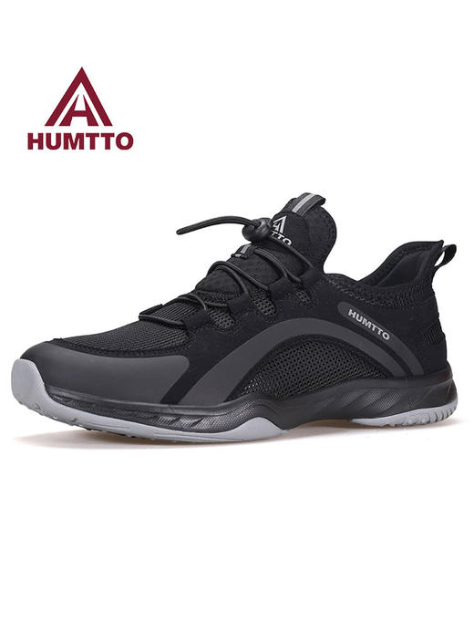 【99元秒杀！】悍途休闲鞋男夏季新款网面透气轻薄软底运动鞋低帮防滑减震跑步鞋 商品图1