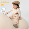 巴拉巴拉婴儿连体衣秋装宝宝外出包屁衣哈衣新款海军领学院风 商品缩略图1