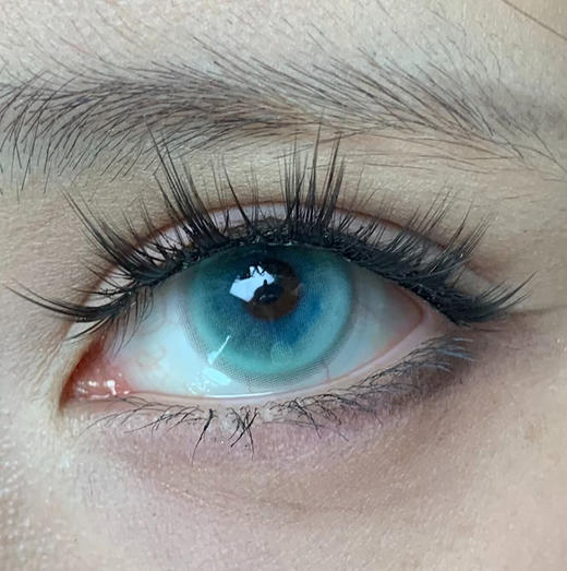 Conhot 一捧湖水 日抛 十片 14.2mm 参考着色 13.6mm 基弧 8.5 含水 40% 新锐国货 商品图2