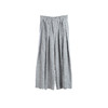 绽放343朵【黑白灰系列·灰武士】色织亚麻休闲裤宽松阔腿裤 商品缩略图4